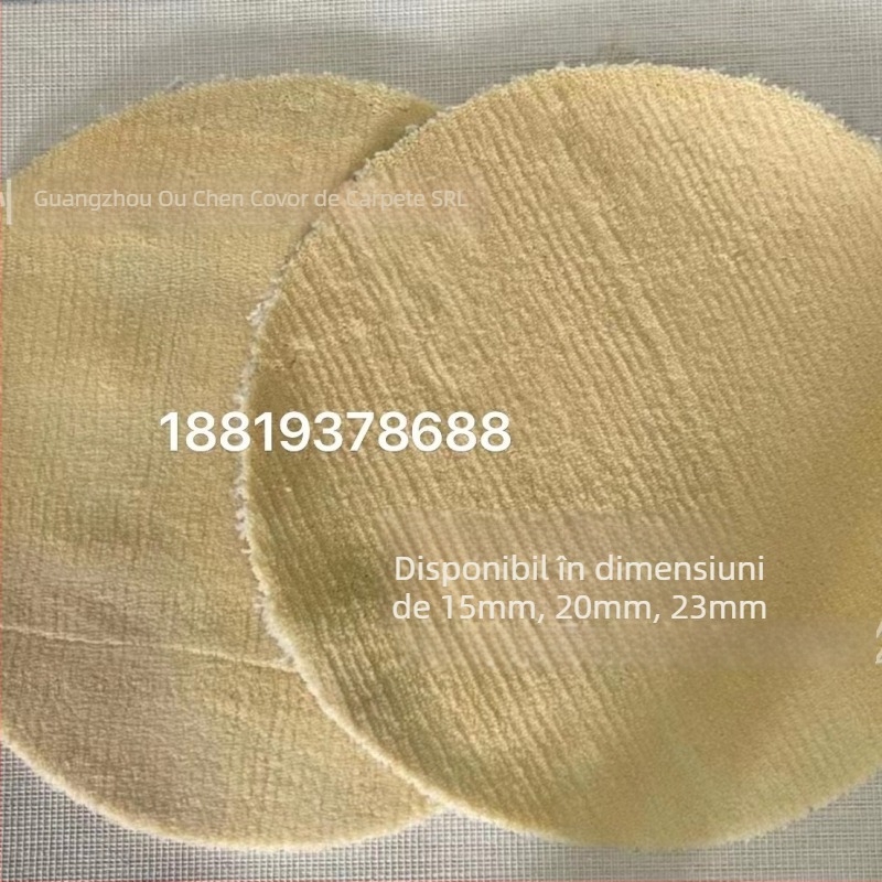 Pătură de lustruire rotundă, fibră de polipropilenă, model cu dungi, serie rezistență la abraziune