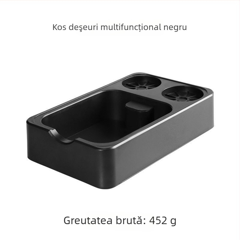 Bază pentru tampare cafea cu vas integrat pentru zațuri și dozor de pulbere, mâner ciocan tampere, depozitare multifuncțională; Material: Alt; Logo: imprimare cu pad; Stil: Stil chinez nou; Calitate: Primă clasă