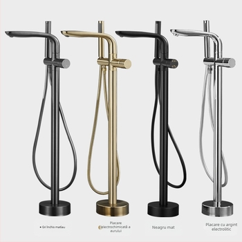 Robinet de cadă, din cupru masiv, cald și rece, robinet cu disc ceramic, (1–99°C)