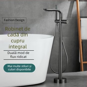 Robinet de cadă, din cupru masiv, cald și rece, robinet cu disc ceramic, (1–99°C)