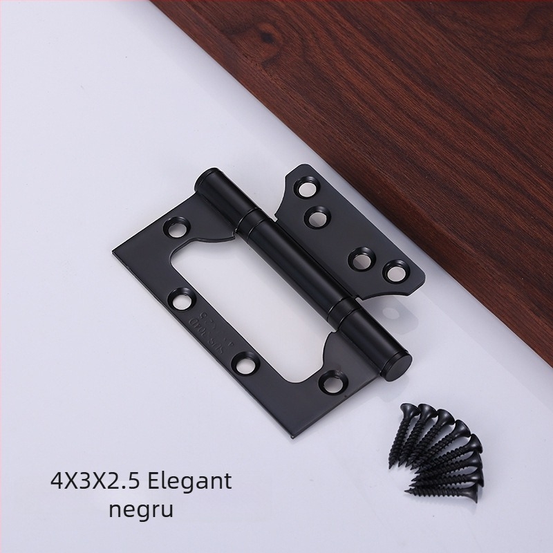 Balama din oțel inoxidabil, funcționare silențioasă, foiță îngroșată, pentru uși din lemn, cu rulment