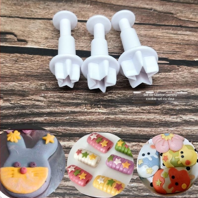 Formă pentru chifle aburite cu animale, oțel inoxidabil, făcută manual, instrument pentru tăierea legumelor pentru hrana bebelușului