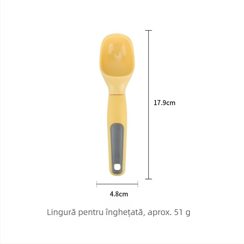 Set de unelte de bucătărie: curățător de legume, spatulă pentru prăjituri, tăietor de fructe și deschizător de sticle; mânere din lemn și PP; piese ABS; lame din oțel inoxidabil 430.