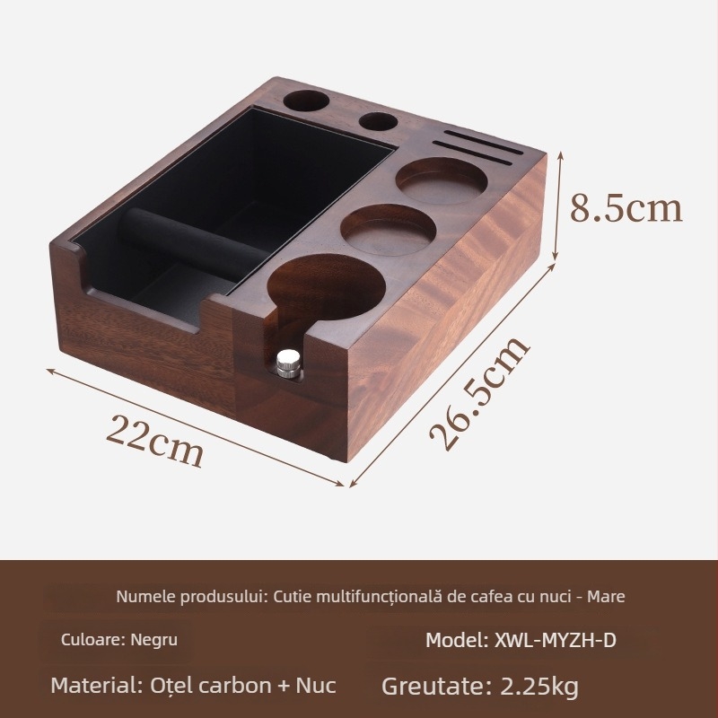 Presă de pulberi din oțel inoxidabil (stil retro; ciocan 340 g; distribuitor de pulberi 540 g; personalizare disponibilă)