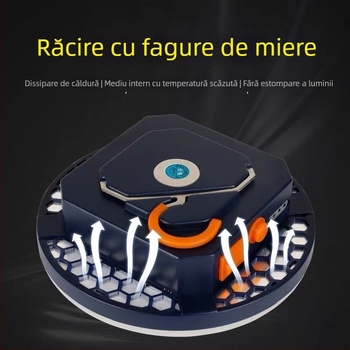 Lumină LED pentru cort – alimentare prin energie cinetică, rezistentă la apă, portabilă