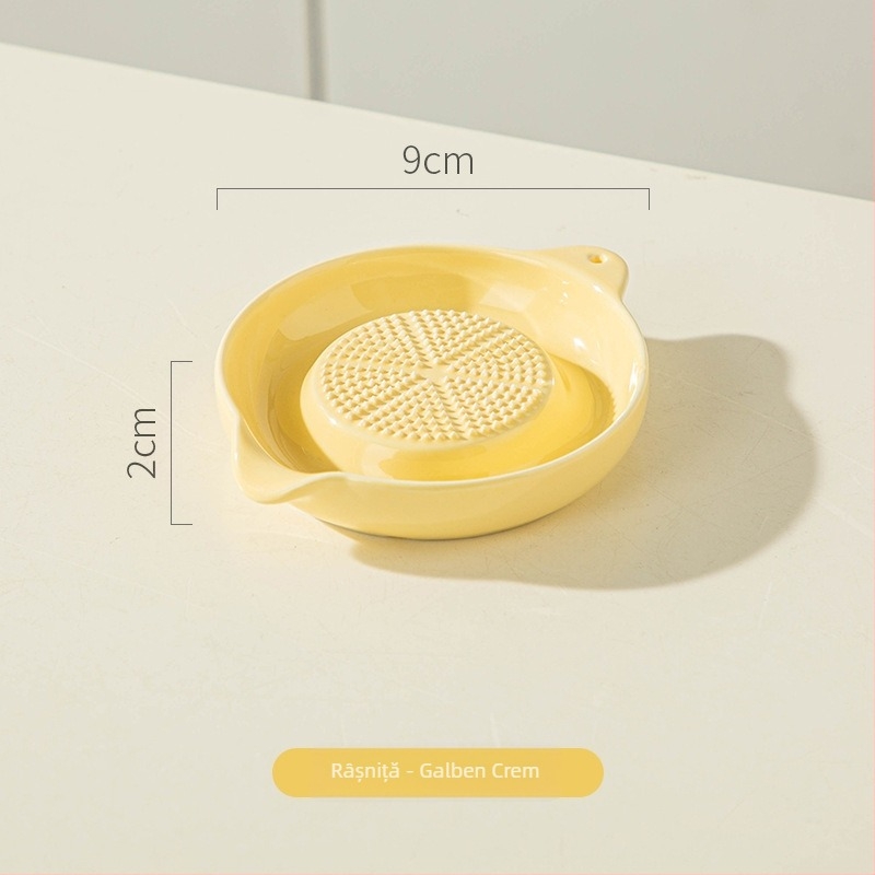 Măcinător ceramic pentru usturoi și ghimbir, design modern minimalist, brand Bole qianli, imprimare logo disponibilă