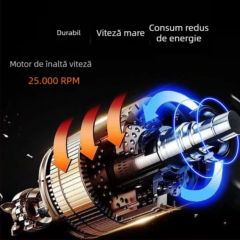 Mașină de măcinat cereale pentru uz casnic, cu recipient din oțel inoxidabil, lamă dublă de amestec, 20.000–29.999 rpm, 110–240V, capacitate sub 1 L, automat complet