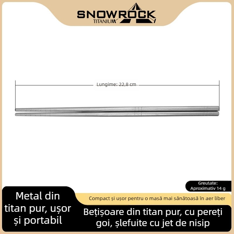 Lingură-furculiță din titan pur, utilizare duală, tacâmuri portabile pentru camping, cântărind aproximativ 23 g, rezistente la temperaturi înalte și la căderi, logo personalizabil