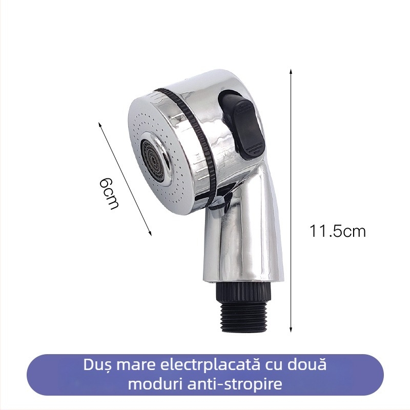 Comey duș portabil pentru masă de spălat părul în salon - manual, economie de apă, ABS, formă rotundă