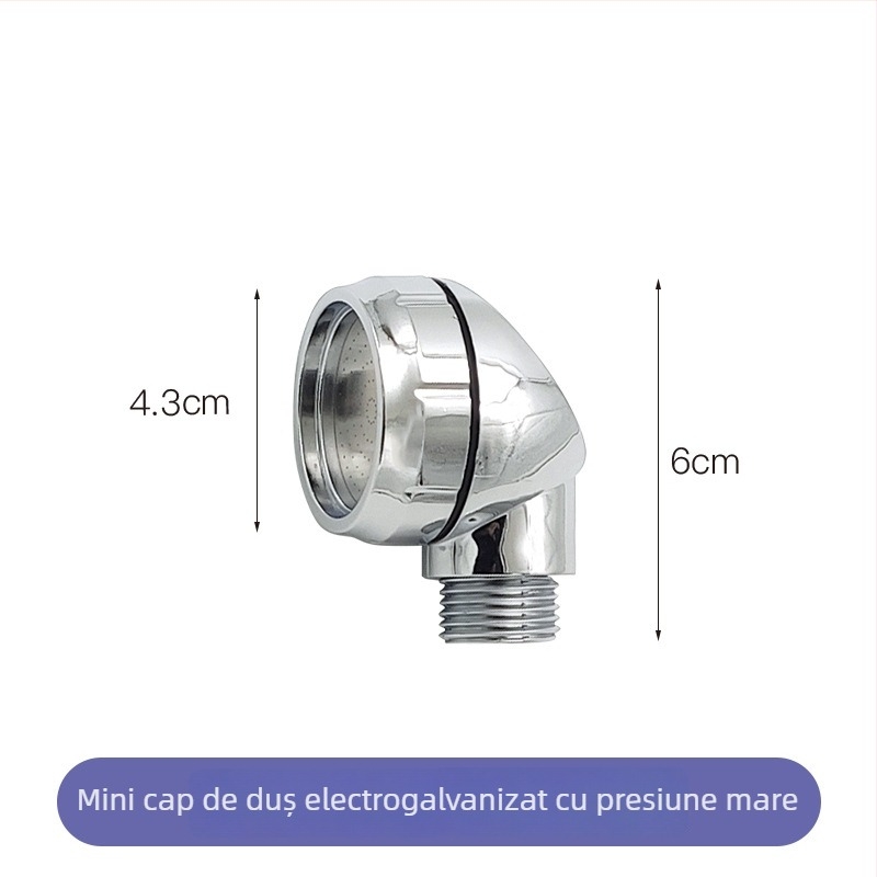 Comey duș portabil pentru masă de spălat părul în salon - manual, economie de apă, ABS, formă rotundă