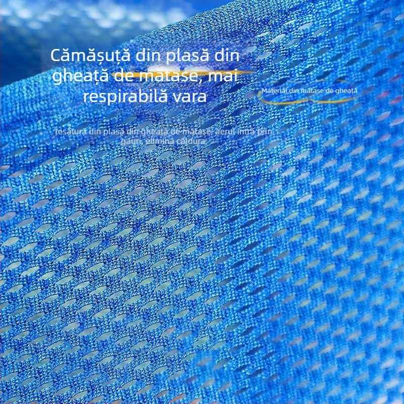 Hamac din țesătură plasă ice silk, respirabil pentru exterior, sarcină 250 kg, greutate 650 g