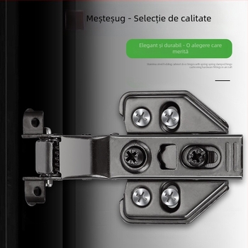 Pantă cu cadru din aluminiu pentru uși de sticlă, oțel laminat la rece, electroplacare, articol 2895