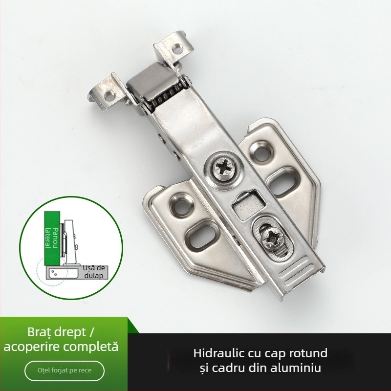 Pantă cu cadru din aluminiu pentru uși de sticlă, oțel laminat la rece, electroplacare, articol 2895