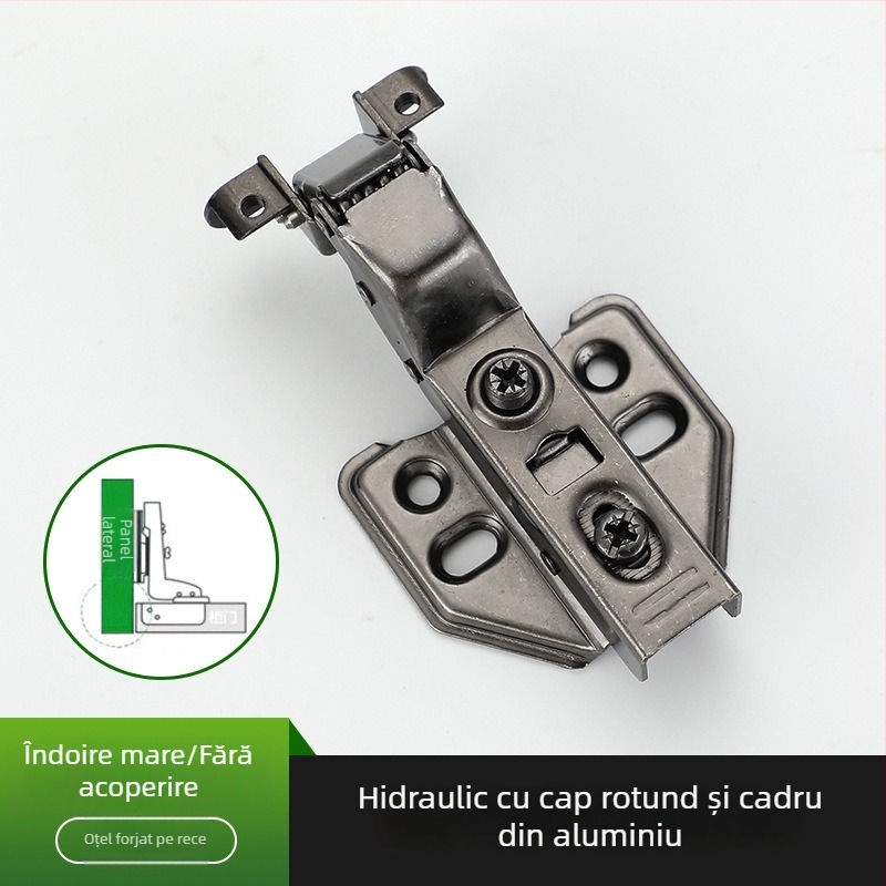 Pantă cu cadru din aluminiu pentru uși de sticlă, oțel laminat la rece, electroplacare, articol 2895