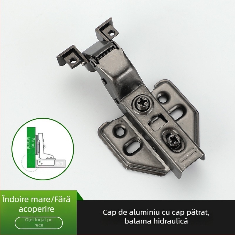 Pantă cu cadru din aluminiu pentru uși de sticlă, oțel laminat la rece, electroplacare, articol 2895