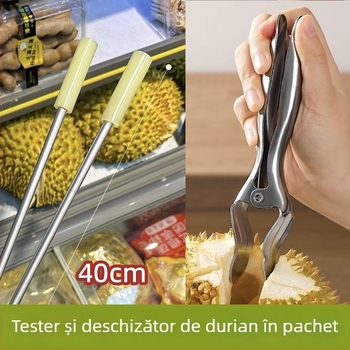Instrument de deschidere durian cu ciocan, clemă și bețișor – Jinhui, logo personalizabil, lansare primăvară 2021