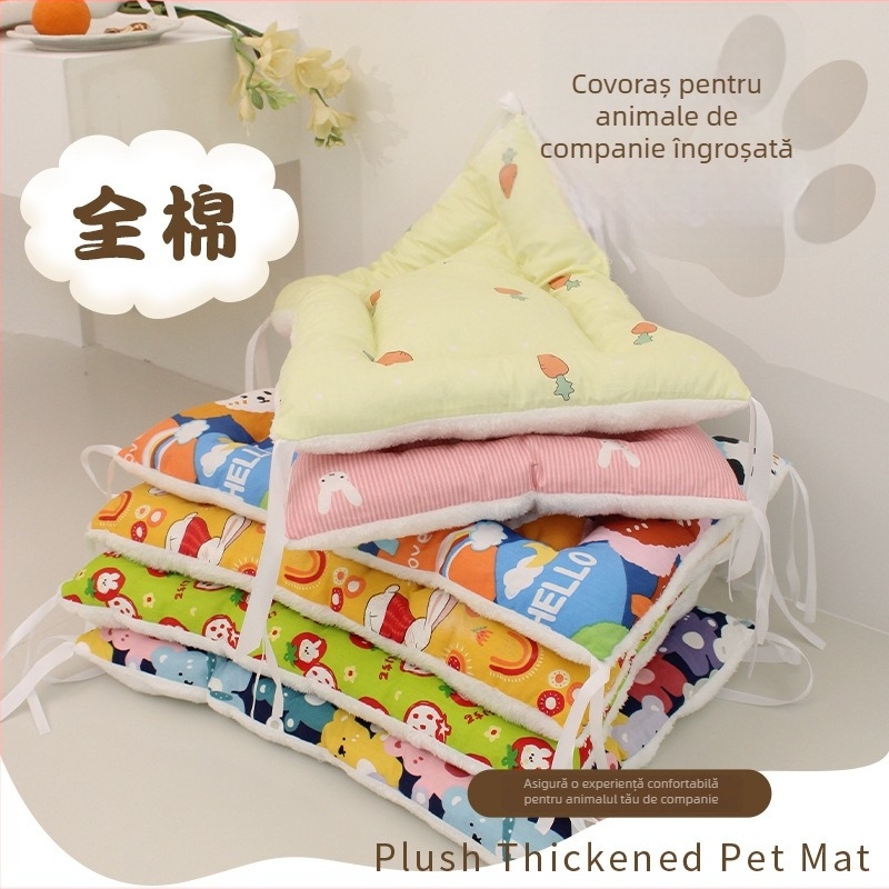 Hamac pentru cușca pisicii — pernă de șezut din fibră poliesterică, cuib pentru animale de companie, potrivit pentru pisici