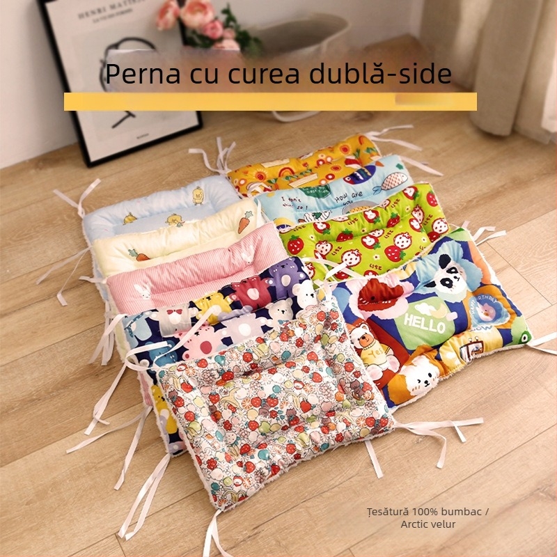 Hamac pentru cușca pisicii — pernă de șezut din fibră poliesterică, cuib pentru animale de companie, potrivit pentru pisici