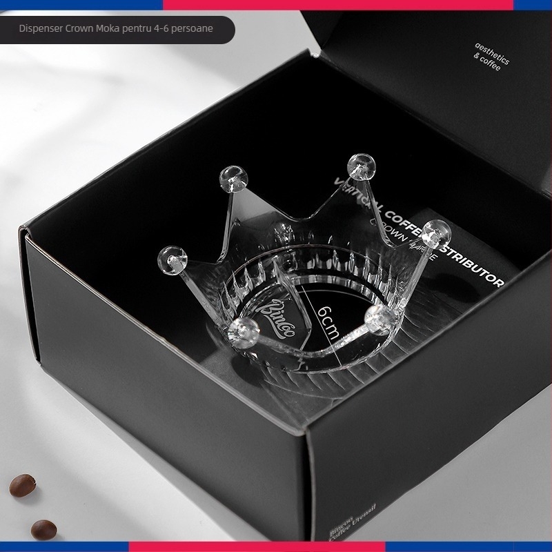 BinCoo Unealtă pentru Praf de Moka Pot cu Țesătură — Plastic ABS, Design Modern Minimalist, Accesoriu de Umplere Praf