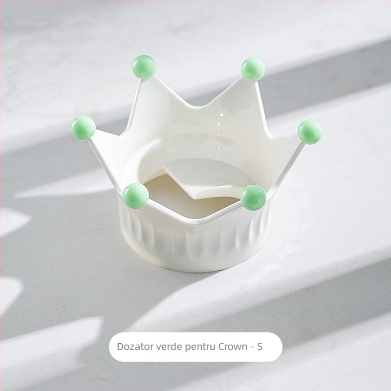 BinCoo Unealtă pentru Praf de Moka Pot cu Țesătură — Plastic ABS, Design Modern Minimalist, Accesoriu de Umplere Praf