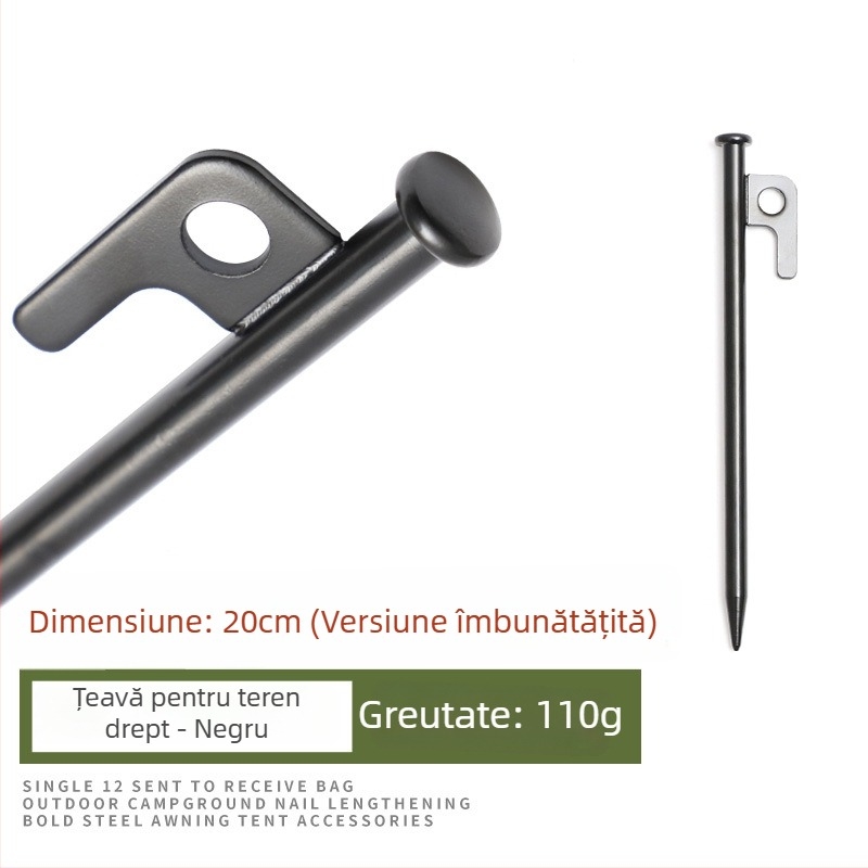 Cuie de cort din fontă Hikemount — etichetă privată licențiată