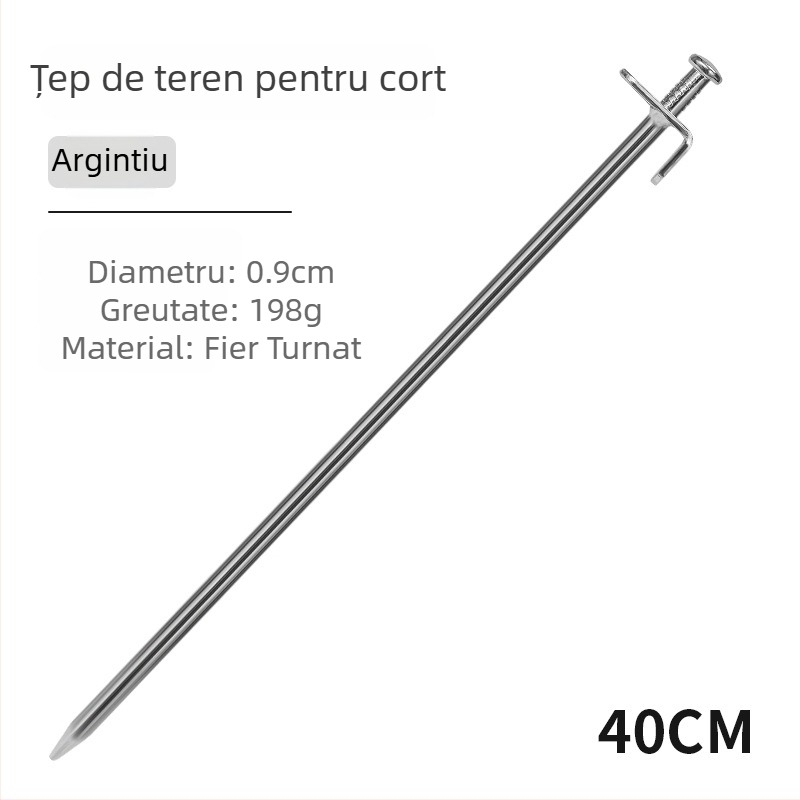 Cuie de cort din fontă Hikemount — etichetă privată licențiată