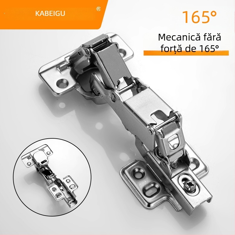 Balama cu arc Kirigu, model 1165, oțel laminat la rece, placare cu nichel, stil modern minimalist