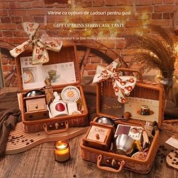 Râșniță de cafea manuală și aparat de cafea cu acționare manuală – toate într-un singur set portabil pentru uz casnic (manual, acționare manuală, toate într-unul, portabil, uz casnic)