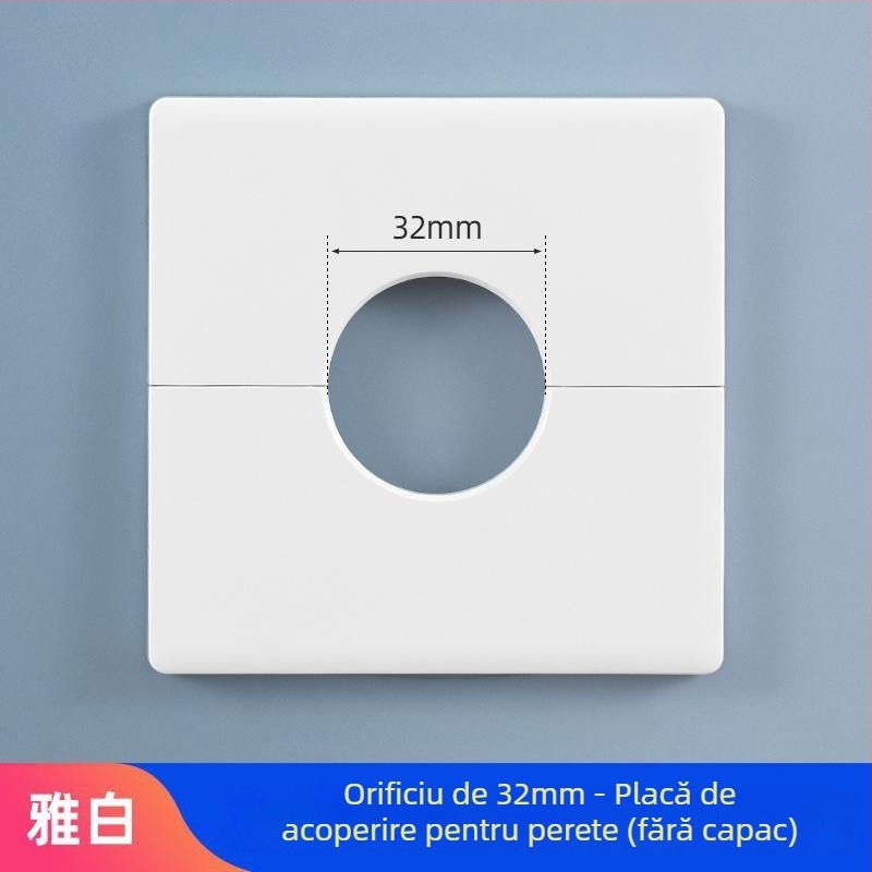 Capac de găuri pentru perete din plastic | Marca Puxi | Model 86 | Categorie: Capac de țeavă