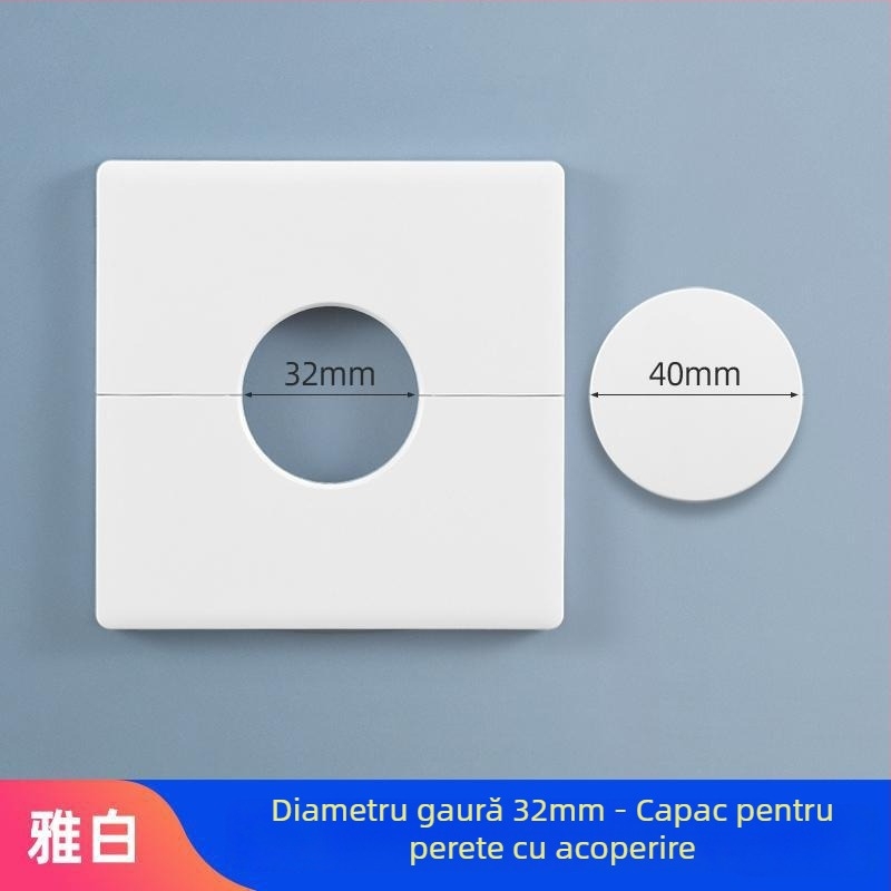 Capac de găuri pentru perete din plastic | Marca Puxi | Model 86 | Categorie: Capac de țeavă