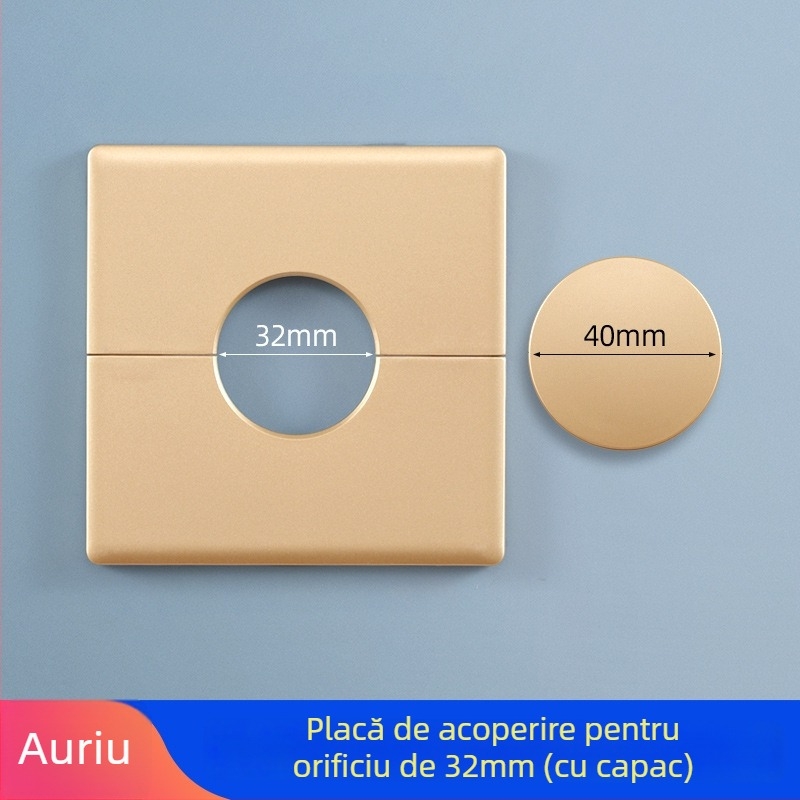 Capac de găuri pentru perete din plastic | Marca Puxi | Model 86 | Categorie: Capac de țeavă