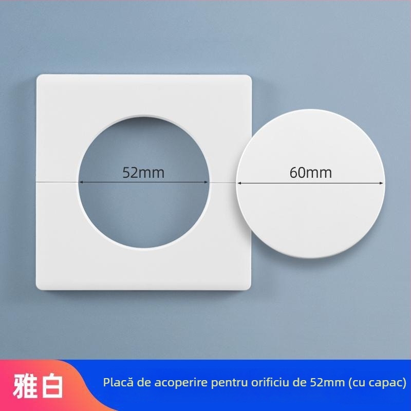 Capac de găuri pentru perete din plastic | Marca Puxi | Model 86 | Categorie: Capac de țeavă