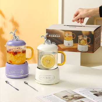 ceașcă electrică de încălzire pe bază, putere până la 1000 W, capacitate până la 1 L, întrerupere automată, protecție la supraincălzire