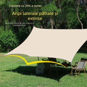 Canopy din Oxford, asamblare necesară, utilizare 4-sezoane, pentru 2–6 persoane, cadru metalic, țesătură exterioară impermeabilă 1500–2000 mm