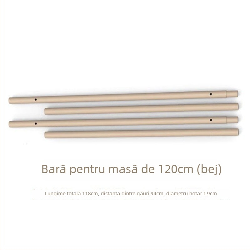 Masă de camping pliabilă cu panou, cadru de susținere și grindă transversală din oțel carbon (seria corturi, marcă: Other, material: oțel carbon)