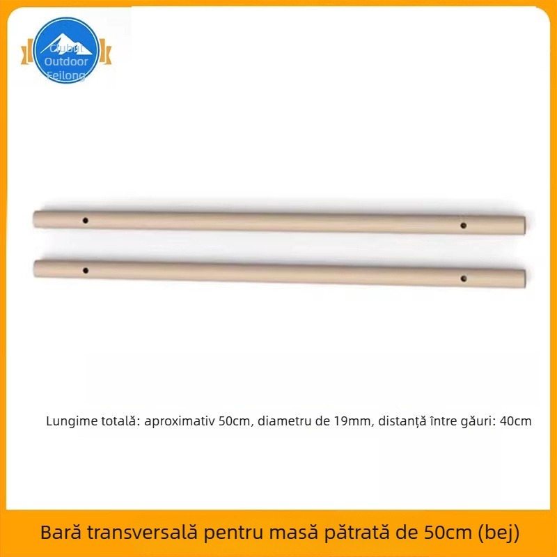 Masă de camping pliabilă cu panou, cadru de susținere și grindă transversală din oțel carbon (seria corturi, marcă: Other, material: oțel carbon)