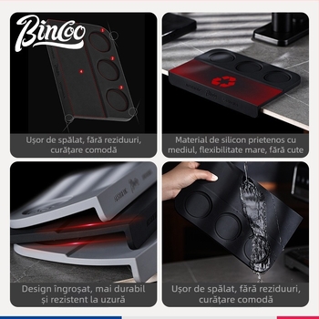 Pad pentru mâner tamper cafea – Bincoo silicon, stil minimalist modern