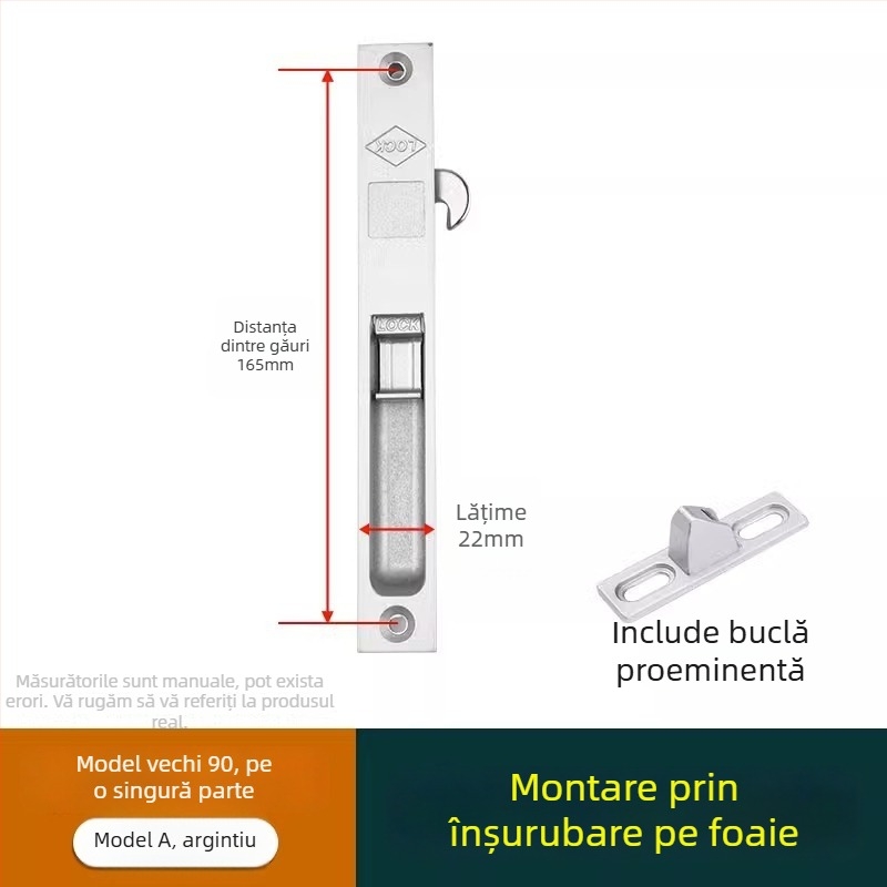 Crescent lock, model Mc g suo, material Regular Fit, brand Strength, stil modern minimalist