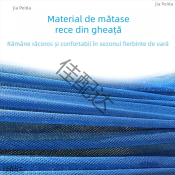 Hamac exterior din plasă respirabilă pentru camping, fără suport; materialul feței: bumbac/nylon.
