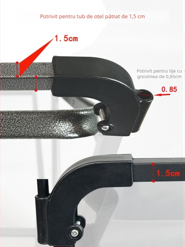 Accesorii pentru camper pentru seria de corturi și canopy — Buzunar textil, Egg Roll Table, Cataramă, Mâner de tragere, Țeavă de împingere; Material: Plastice de inginerie