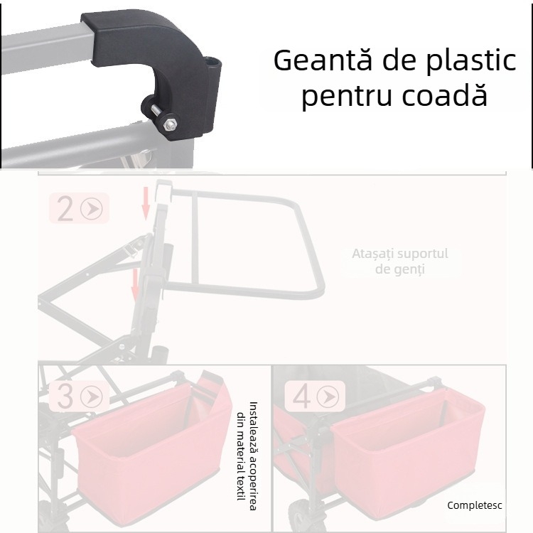 Accesorii pentru camper pentru seria de corturi și canopy — Buzunar textil, Egg Roll Table, Cataramă, Mâner de tragere, Țeavă de împingere; Material: Plastice de inginerie