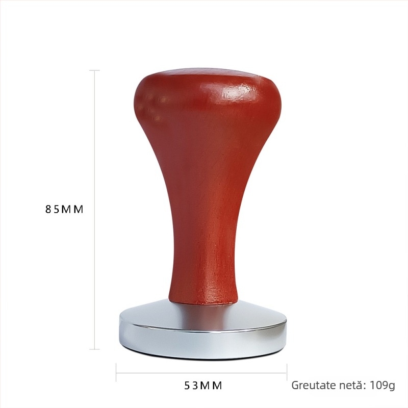 Tamper pentru cafea, oțel inoxidabil 304, 305 g, pentru uz casnic și cafenea, personalizare logo disponibil