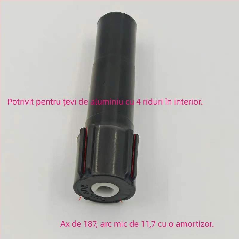 Accesorii pentru ecran invizibil de fereastră – mecanism retractabil, tambur cu arc, capace de margine, piese de reparație pentru colț, ansamblu 3016 – plastic, stil modern minimalist