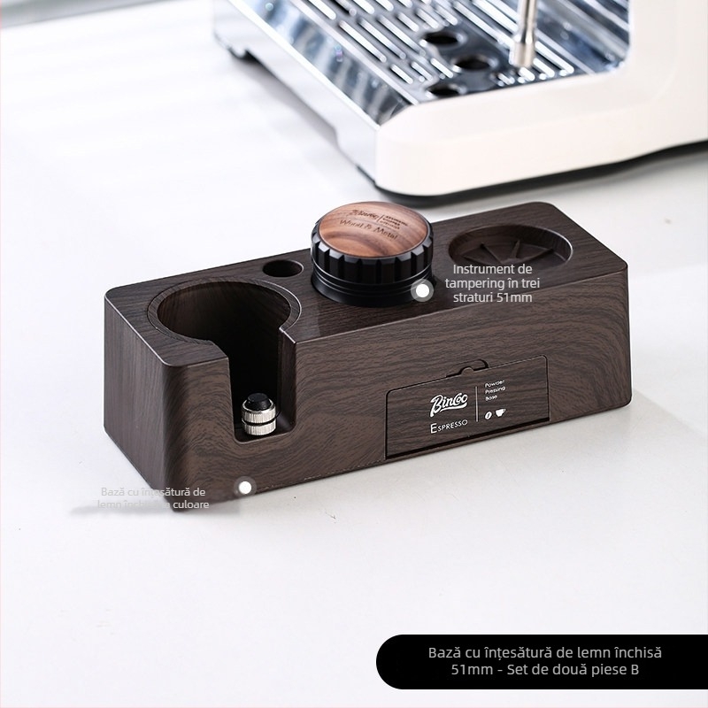 Set de tampere pentru cafea (3 piese) — ABS material, stil american, calitate premium, pentru birou sau acasă