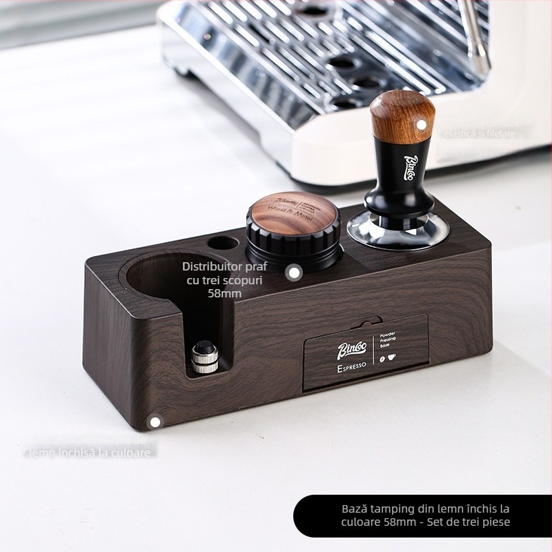 Set de tampere pentru cafea (3 piese) — ABS material, stil american, calitate premium, pentru birou sau acasă