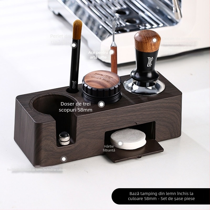 Set de tampere pentru cafea (3 piese) — ABS material, stil american, calitate premium, pentru birou sau acasă