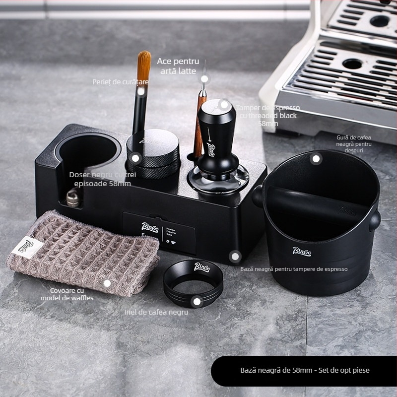 Set de tampere pentru cafea (3 piese) — ABS material, stil american, calitate premium, pentru birou sau acasă