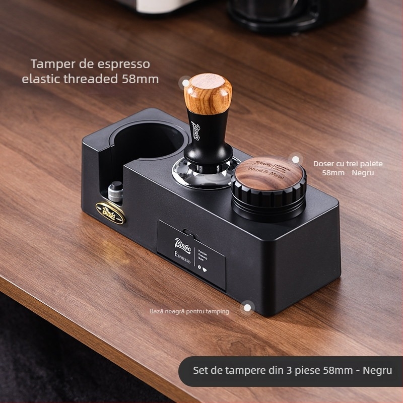 Set de tampere pentru cafea (3 piese) — ABS material, stil american, calitate premium, pentru birou sau acasă