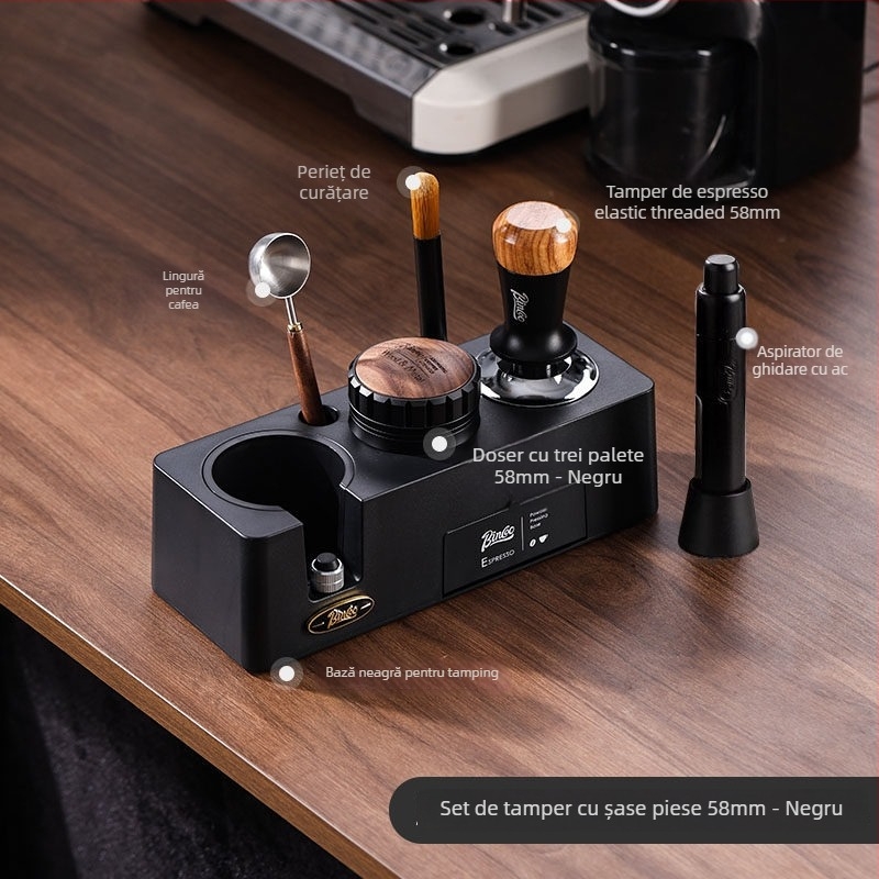 Set de tampere pentru cafea (3 piese) — ABS material, stil american, calitate premium, pentru birou sau acasă