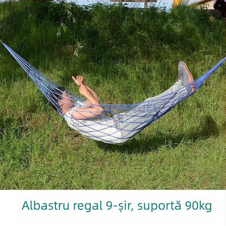 Hamac cu plasă, fără suport, din nailon, marcă Unique Item